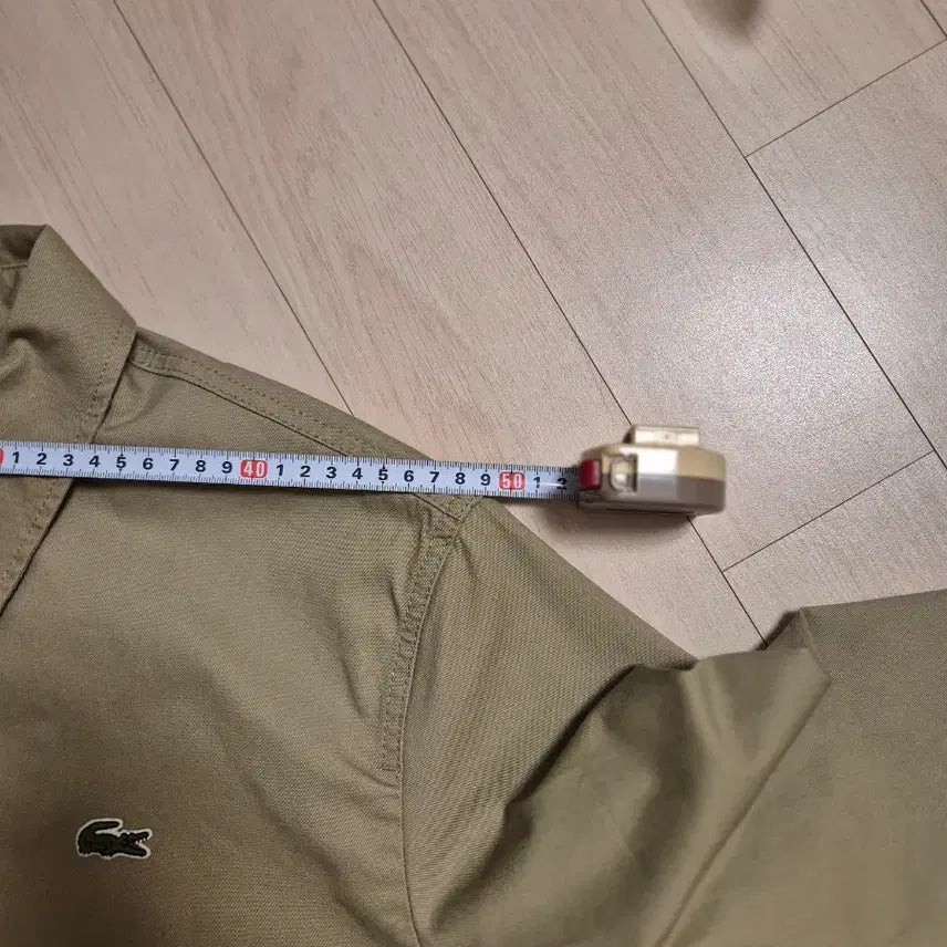 [BUNJANG] Lacoste Cotton Zip-Up Jacket (New) BH2591 / 라코스테 코튼 집업 자켓(새상품) BH2591