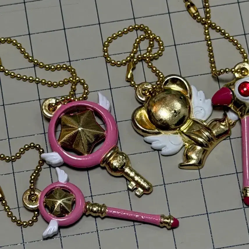 [BUNJANG] Cardcaptor Sakura Diecast Charm Gacha Keyring / 카드캡터 사쿠라 다이캐스트 챰 가챠 키링 체리