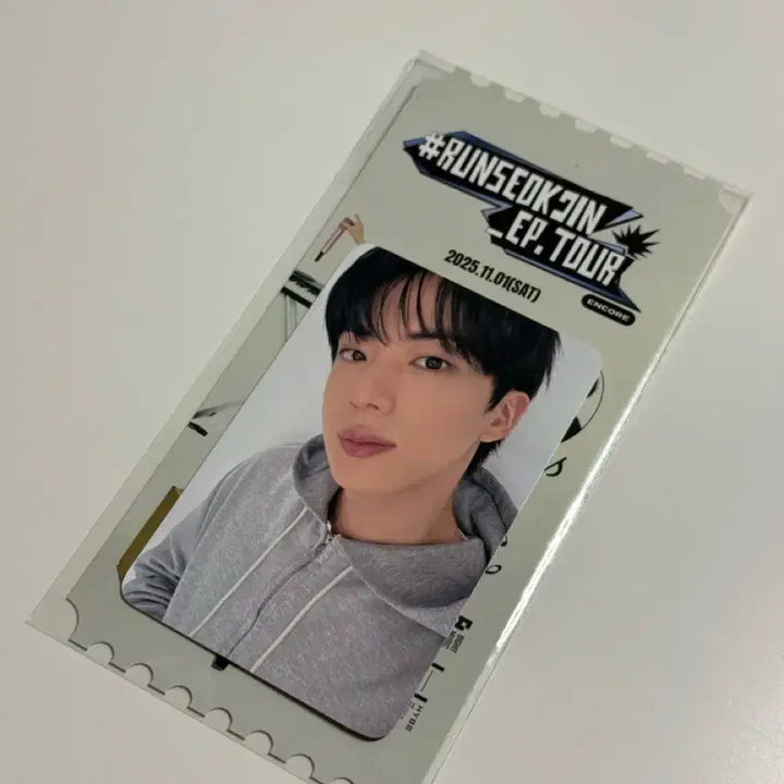 [BUNJANG] Jin Run BTS Encore Army Zone Photocard / 진 달려라석진 인천 앙콘 아미존 포카