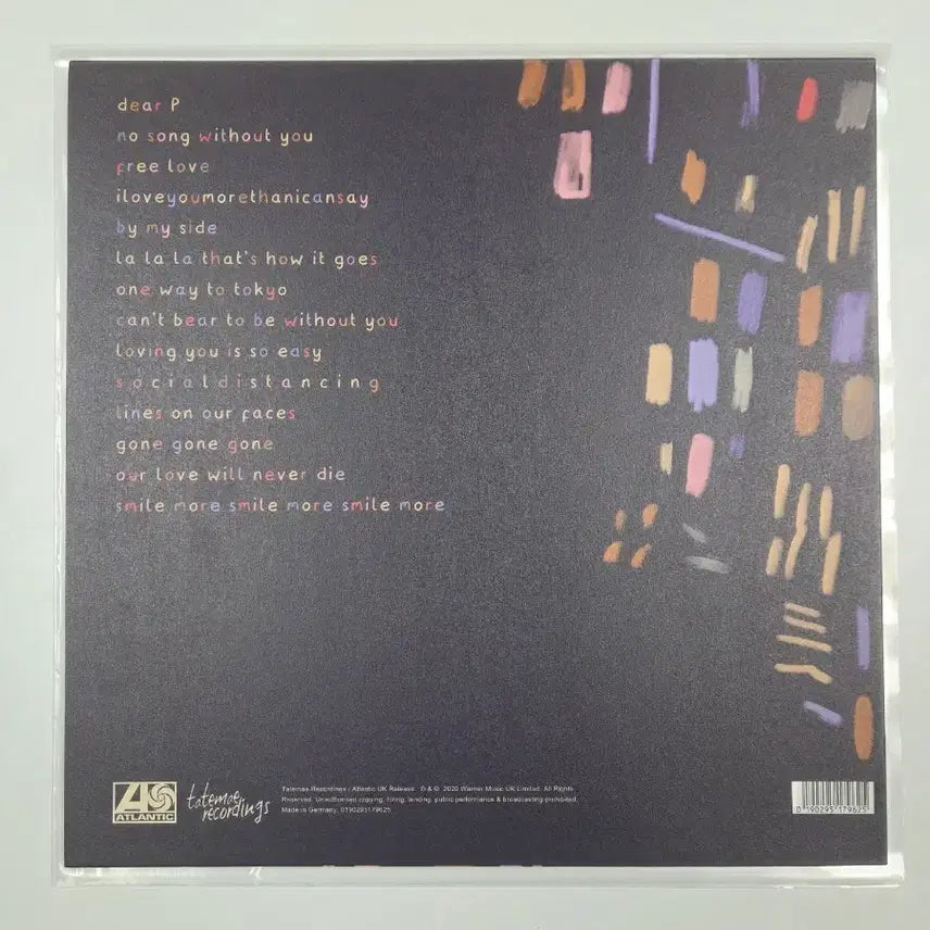 [SOLD OUT] 혼네 Honne No Song Without You lp