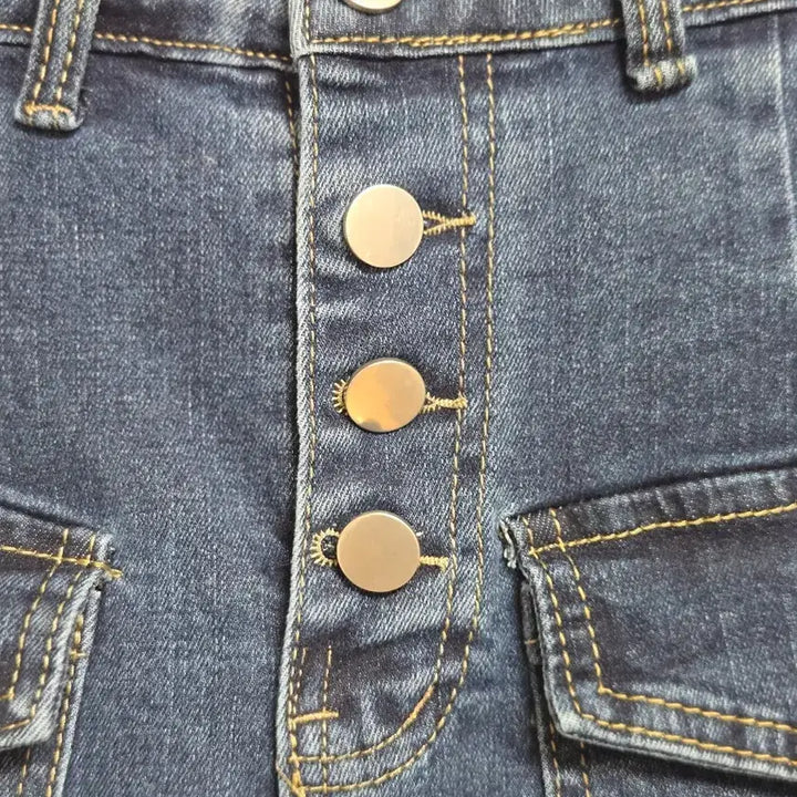 [BUNJANG] Denim Long Skirt (Size M) / 데님 롱 스커트 M 새상품
