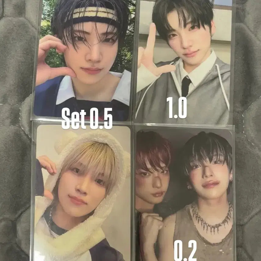 [BUNJANG] &amp;Team Harua Yuma Uiju Maki K Photocard Bundle Set / 앤팀 &amp;team 하루아 유마 의주 타키 케이 마키 포카 양도