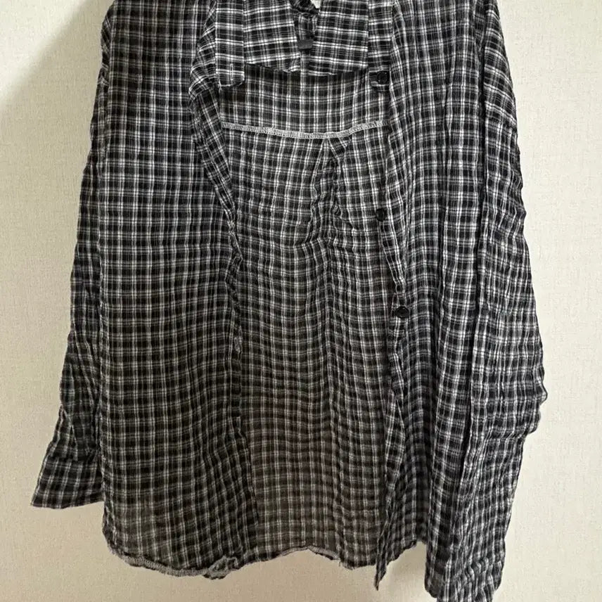[BUNJANG] Vintage Loose Fit Checkered Shirt / 빈티지 루즈핏 체크 셔츠