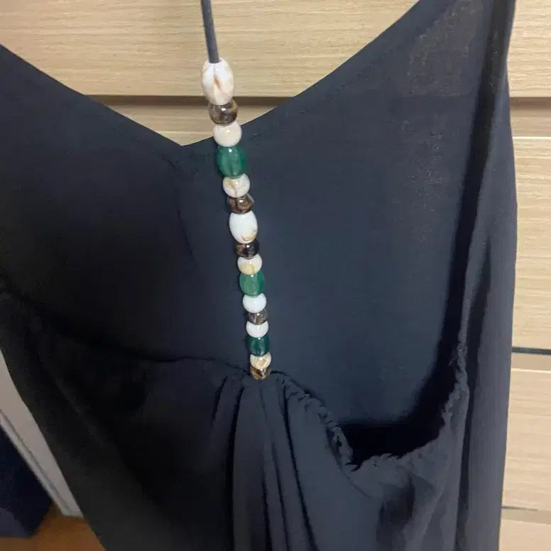 [SOLD OUT] 여름 휴가용 블랙롱 원피스