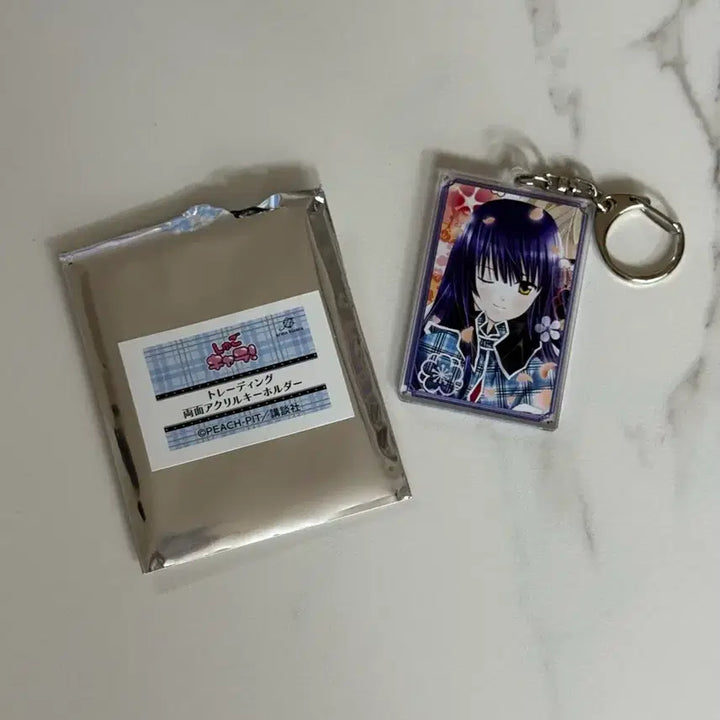 [BUNJANG] Character Chage! Nagihiko Fujisaki Acrylic Double-sided Keyring / 캐릭캐릭체인지 캐캐체 시우 후지사키 나기히코 원화 아크릴 양면 키링