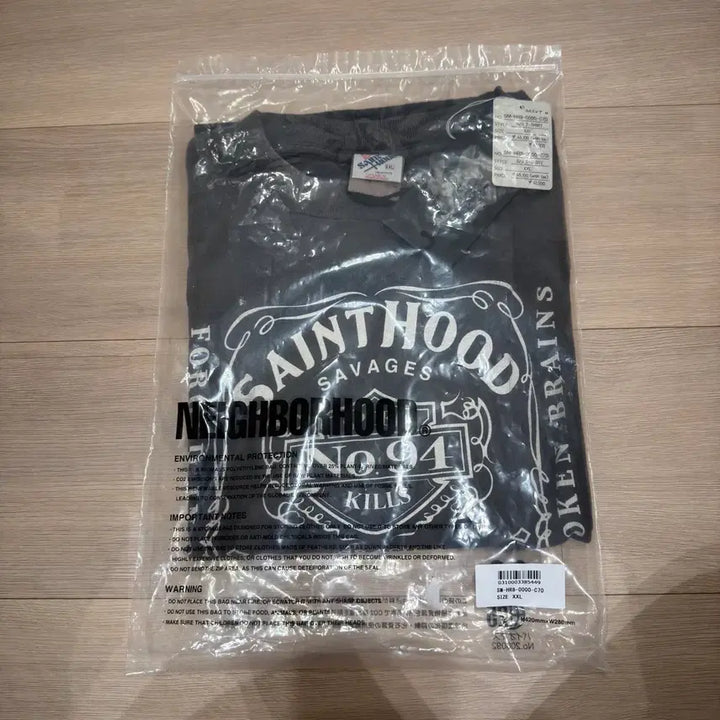 [SOLD OUT] 세인트미카엘 네이버후드 반팔티 새제품 xxl