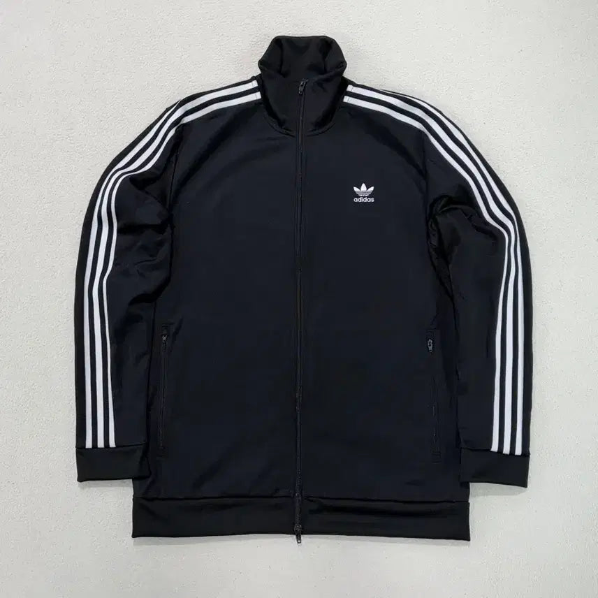 [BUNJANG] Adidas Firebird Beckenbauer Black White Jersey 3XL / 아디다스 파이어버드 베켄바우어 블랙 화이트 검정 검흰 흰검 져지 3xl