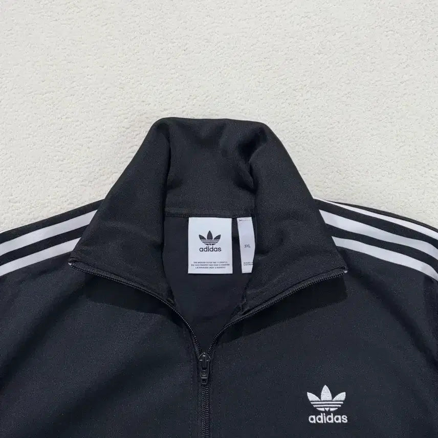 [BUNJANG] Adidas Firebird Beckenbauer Black White Jersey 3XL / 아디다스 파이어버드 베켄바우어 블랙 화이트 검정 검흰 흰검 져지 3xl