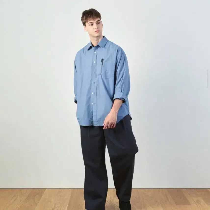 [BUNJANG] Havehad Everyday Comfort Shirt Dusty Blue XL / Havehad 해브해드 에브리데이 컴포트 셔츠 판매