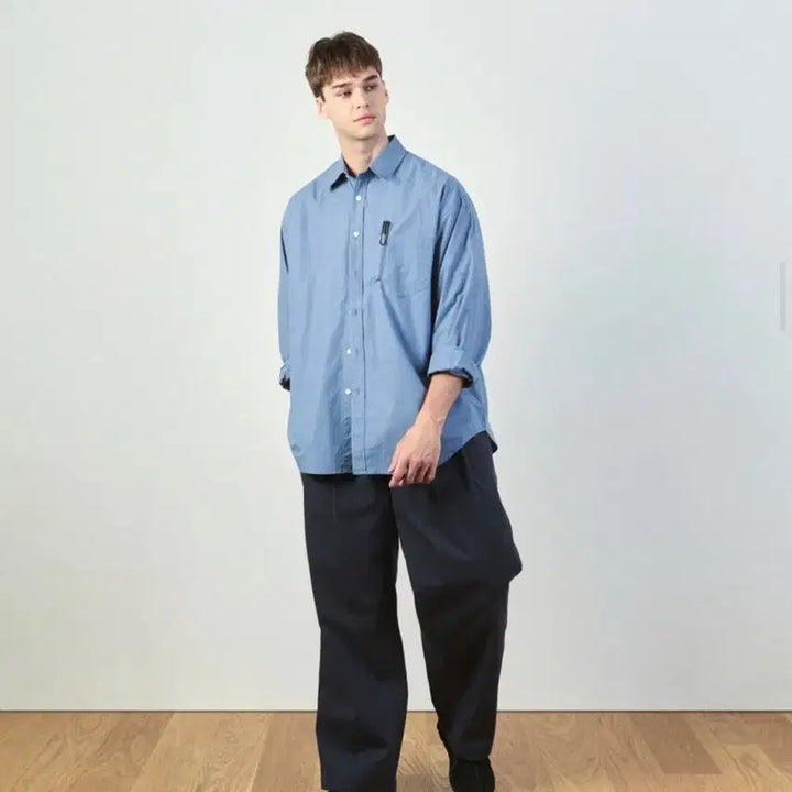 [BUNJANG] Havehad Everyday Comfort Shirt Dusty Blue XL / Havehad 해브해드 에브리데이 컴포트 셔츠 판매