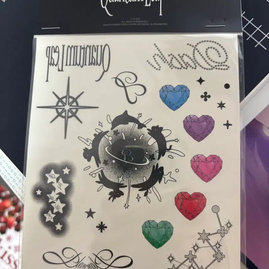 [BUNJANG] PLAVE 2025 Tour Tattoo Sticker / 미개봉 플레이브 2025 투어 타투 스티커