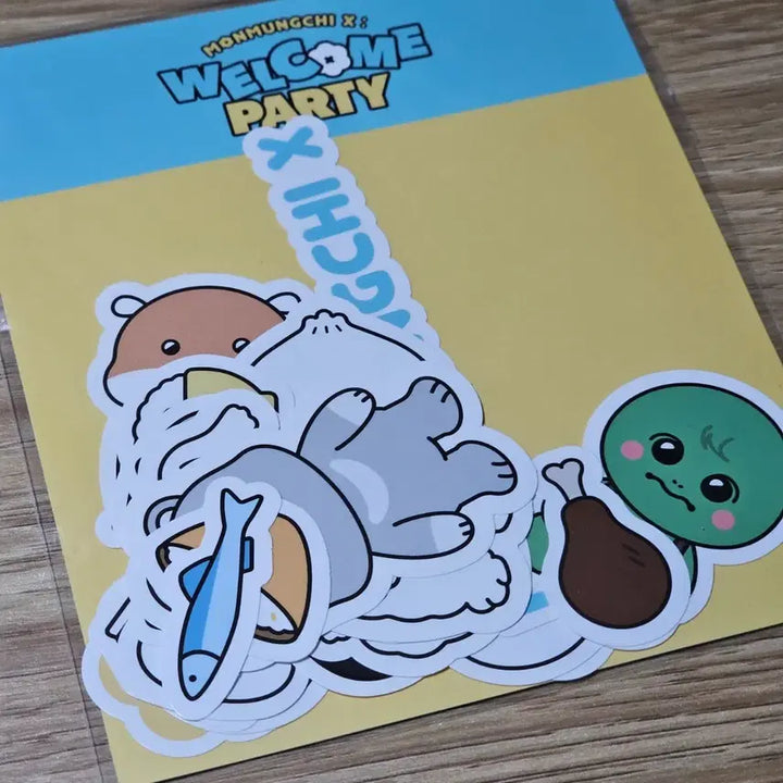 [BUNJANG] Monsta X Monmungchi Sticker Pack / 몬스타엑스 몬뭉치 스티커팩 양도