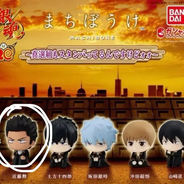 [BUNJANG] Gintama Kondo Isao Capsule Toy / 은혼 마치보케 마치보우케 곤도 콘도 이사오