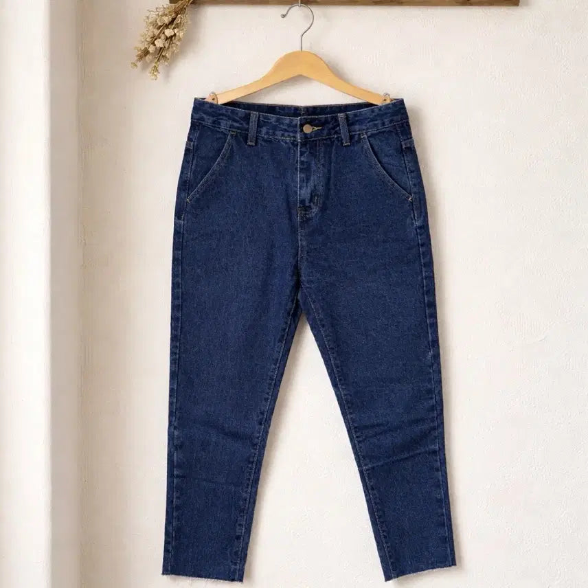[BUNJANG] Dark Wash Denim Jeans / 새상품:) 아방한 진청색 데님 청바지
