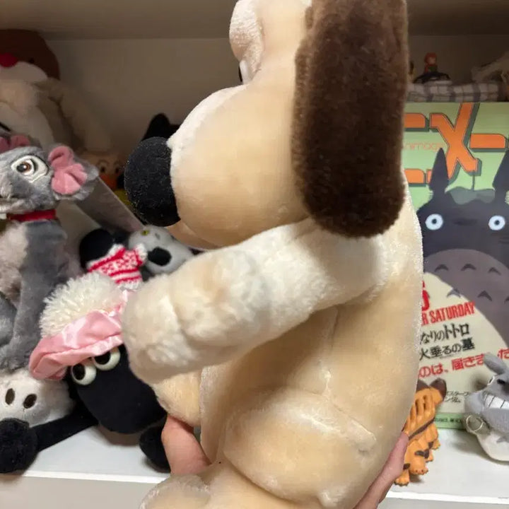 [BUNJANG] Wallace &amp; Gromit Vintage Gromit Plush Doll / 월레스와 그로밋 고전 인형