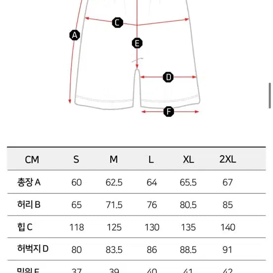 [SOLD OUT] UFC 빅로고 메가핏 버뮤다 반바지 차콜 L