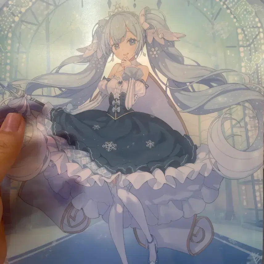 [BUNJANG] Hatsune Miku Yukimiku Clear Poster / 유키미쿠 쿠지 클리어 포스터