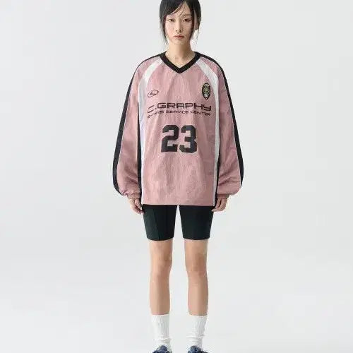 [BUNJANG] C.GRAPHY String Windbreaker Sweatshirt / 코드그라피 C.GRAPHY 스트링 바람막이 긴팔 맨투맨