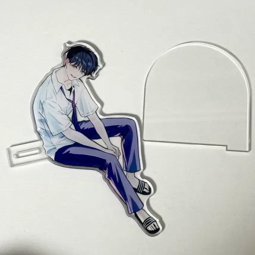 [BUNJANG] Unidentified Demotjuk Park Moondae Acrylic Standee / 데못죽 박문대 아크릴 스탠드 누들스토퍼