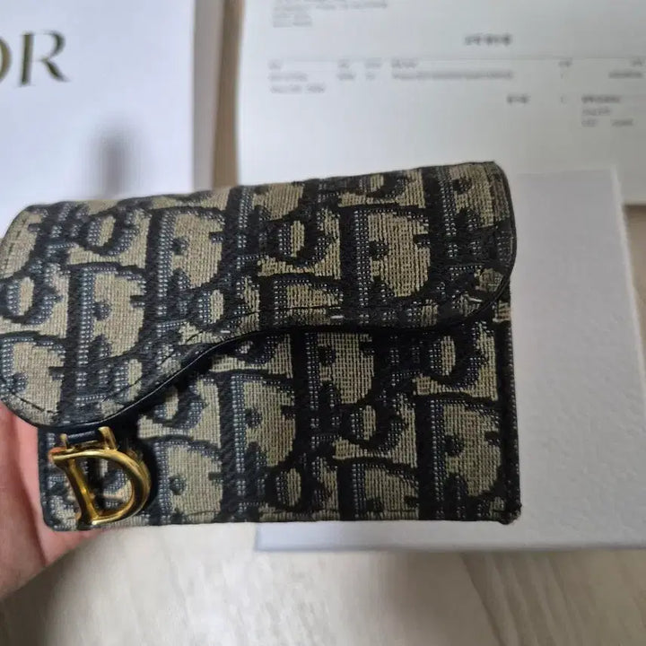 [BUNJANG] Dior Oblique Card Wallet / (정품) 디올 오블리크 카드지갑 풀박스 영수증보유