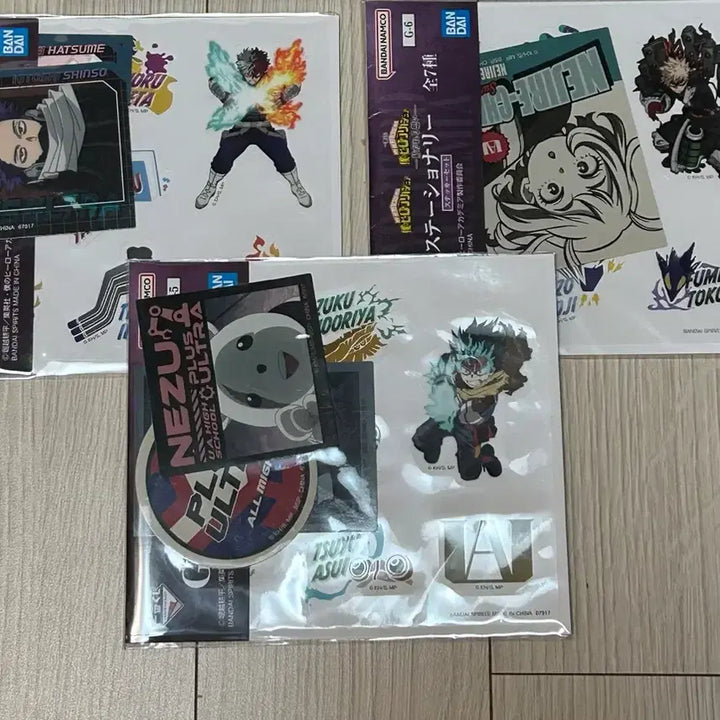 [BUNJANG] My Hero Academia Ichiban Kuji G Prize Stickers Bundle Set / 나히아 히로아카 g상 제일복권 쿠지
