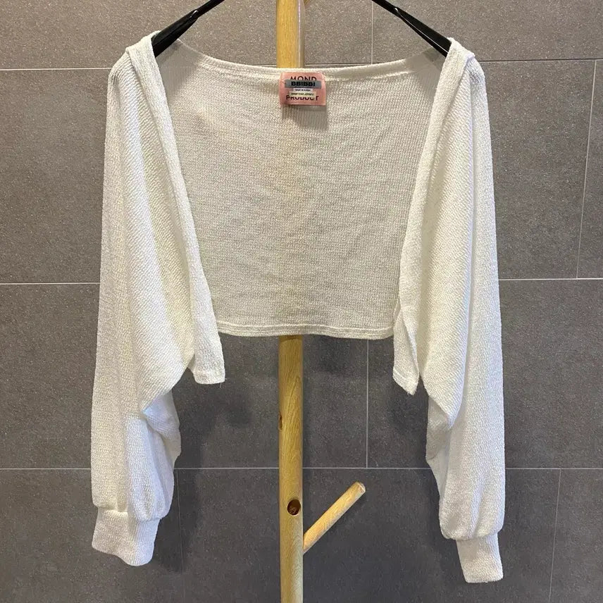 [BUNJANG] BBIBBI Cropped Bolero Cardigan / BBIBBI 삐삐 크롭 탑 볼레로 가디건