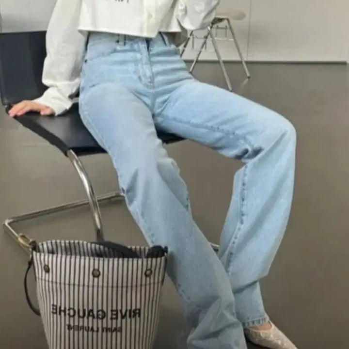 [BUNJANG] Saint Laurent Zenith Denim Wide Leg Jeans / Saint Laurent 생로랑 제니스데님 새상품