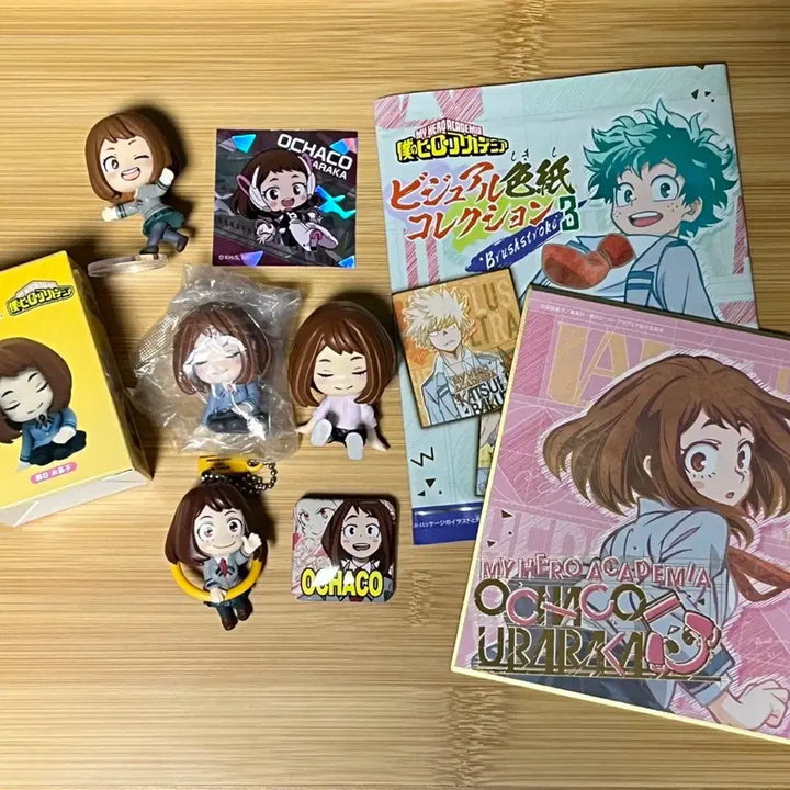 [SOLD OUT] 나히아 우라라카 오챠코 가챠 피규어, 색지, 캔뱃지, 스티커 일괄
