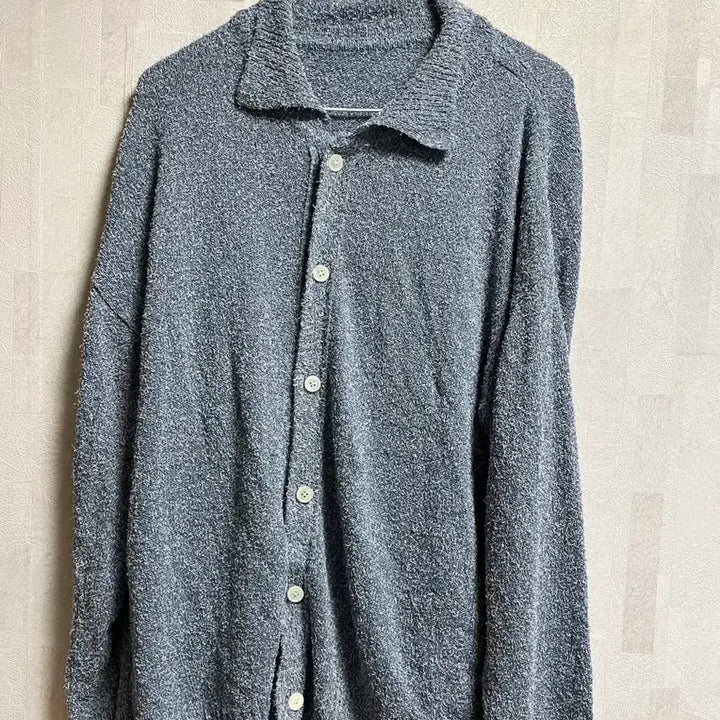 [BUNJANG] Youth Blue Knit Cardigan / Youth 블루 니트 가디건