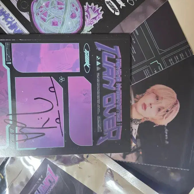 [BUNJANG] ONEWE Giuk Signed Album Turnover / 원위 기욱 친필 싸인앨범 턴오버