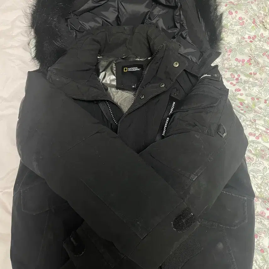 [BUNJANG] National Geographic Duck Down Padded Jacket / 네셔널지오그래픽 오리털 패딩 판매합니다