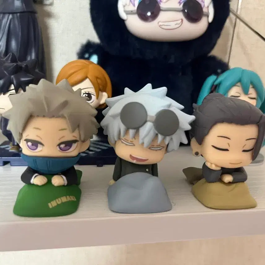 [BUNJANG] Jujutsu Kaisen Onemutan Figure (Gojo, Geto, Inumaki) Bundle Set / 주술회전 오네무탄 잠결버전 피규어 (고죠,게토,이누마키)