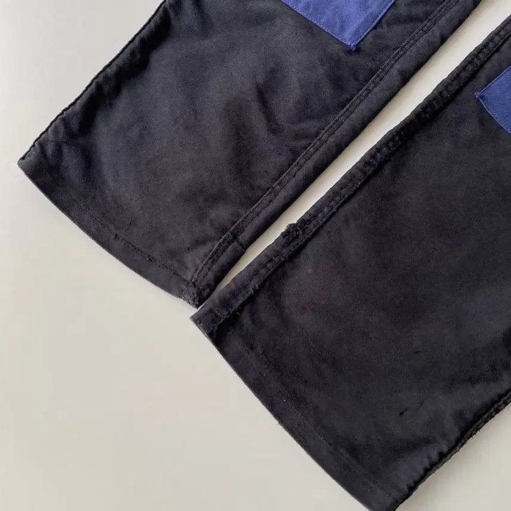 [BUNJANG] Moleskine French Work Pants / 빈티지 오리지널 몰스킨 리페어 페인팅 프렌치 워크팬츠