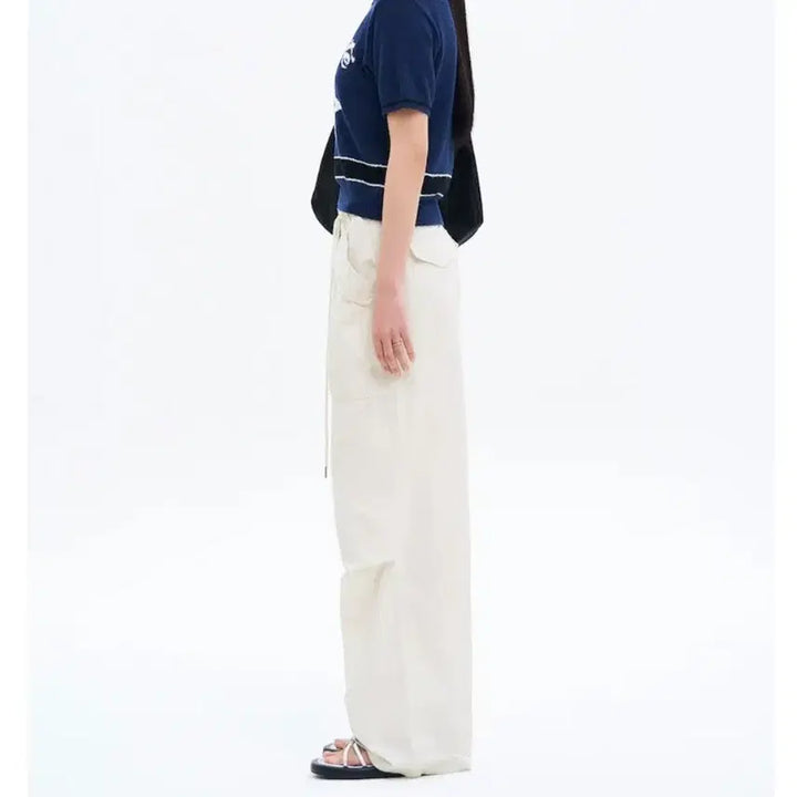 [BUNJANG] 8Seconds Ripstop Cotton Pants Ivory 67 / 에잇세컨즈 립스탑 코튼 팬츠