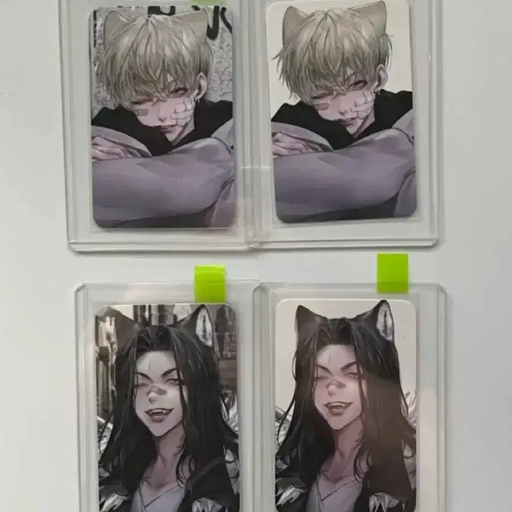 [BUNJANG] Tokyo Revengers Chifuyu &amp; Baji Illustration Photocard Bundle Set / 도리벤 치후유&amp;바지 일러스트 포카 일괄