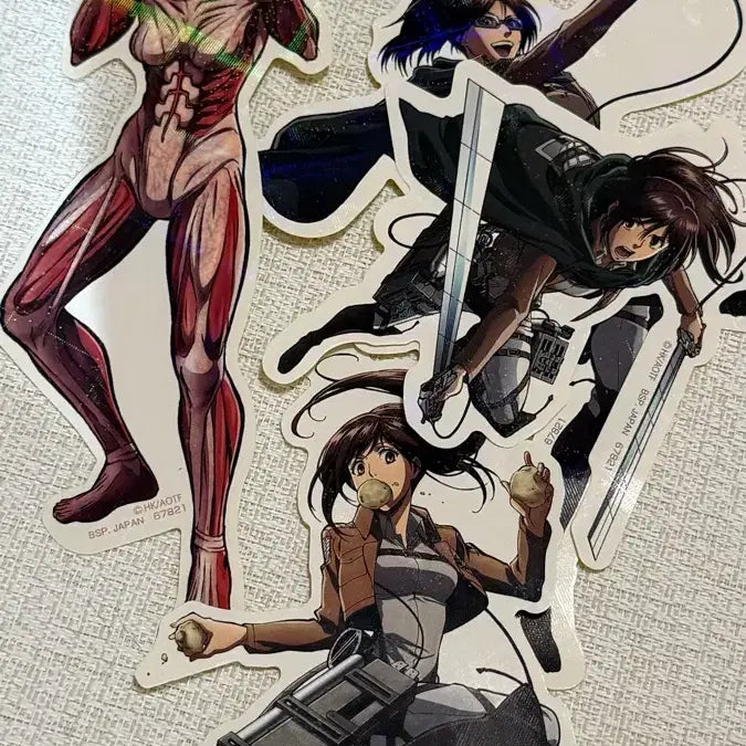 [BUNJANG] Attack on Titan Ichiban Kuji Acrylic Stand Bundle / 진격의거인 쿠지 아크릴 일괄