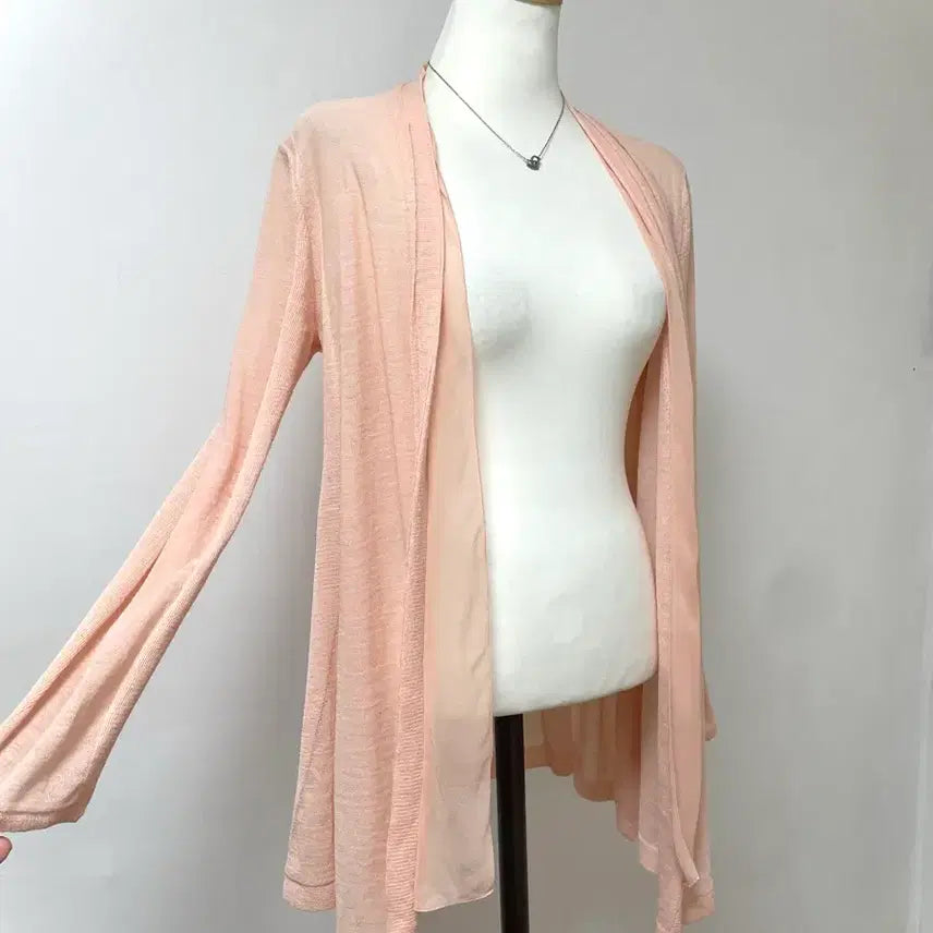 [SOLD OUT] MINE 마인 숄 로브 셔링 레이어드 가디건 블라우스
