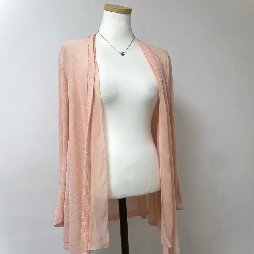[SOLD OUT] MINE 마인 숄 로브 셔링 레이어드 가디건 블라우스