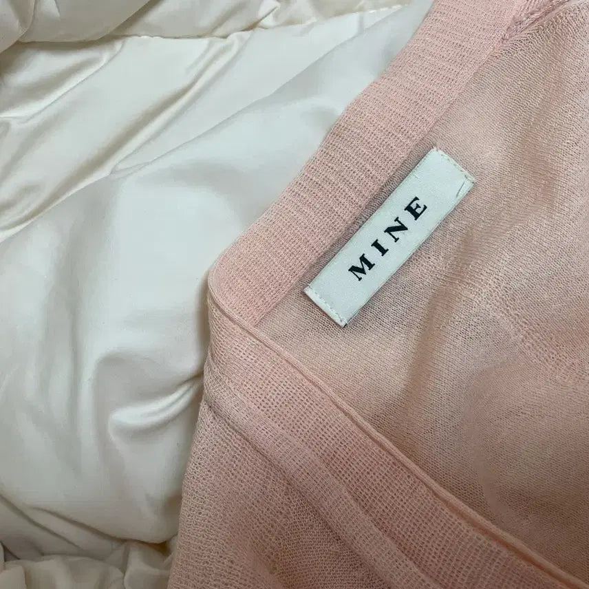[SOLD OUT] MINE 마인 숄 로브 셔링 레이어드 가디건 블라우스