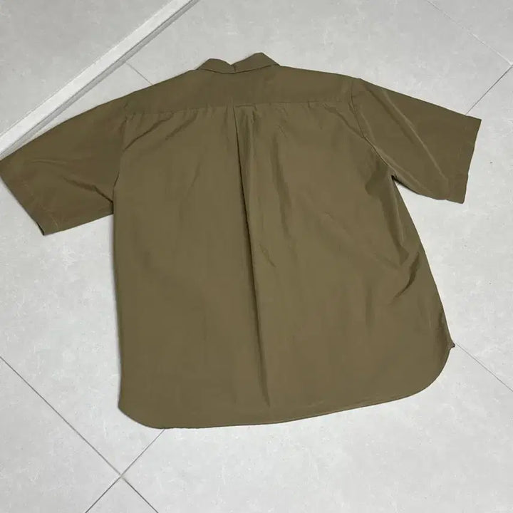 [BUNJANG] Danton Khaki Short Sleeve Shirt Size 44 / 단톤 danton 카키 반팔 셔츠 44
