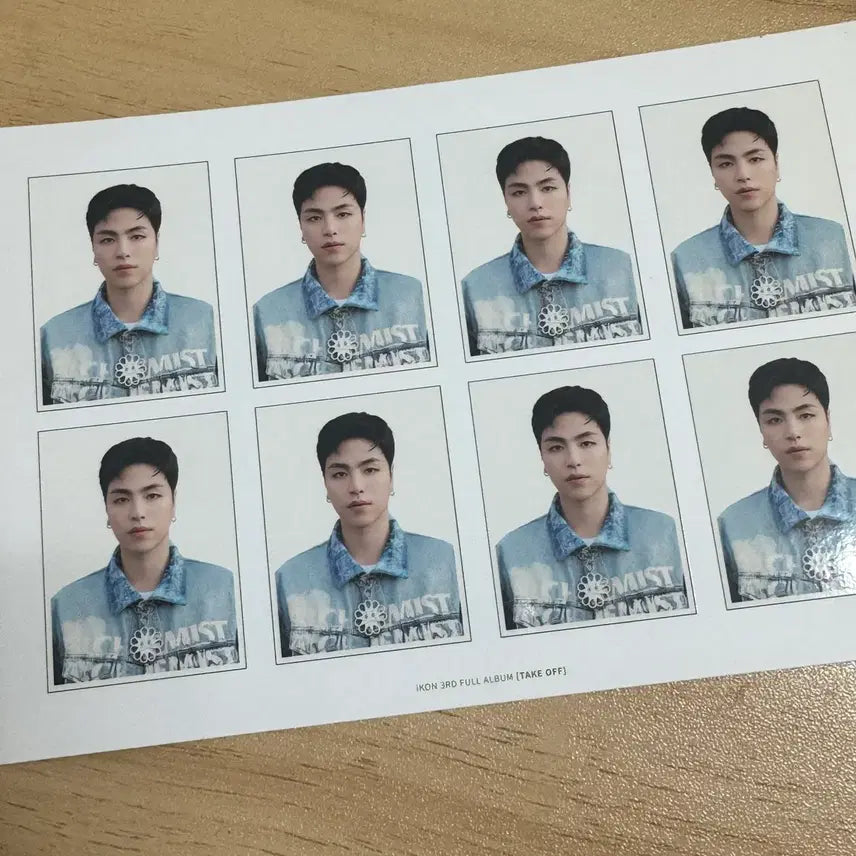 [BUNJANG] iKON Junhoe TAKE OFF Official Photo / iKON 3집 TAKE OFF 준회 증명사진