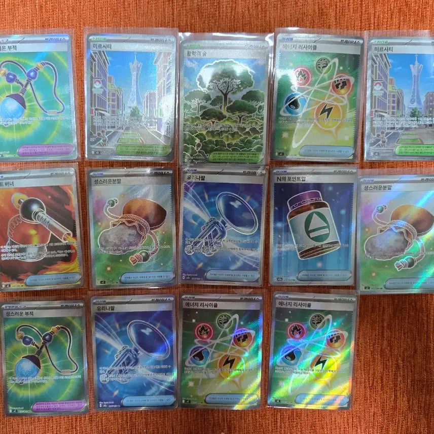 [BUNJANG] Pokemon Card SR Item Stadium Tool Set / 포켓몬카드 sr 아이템 스타디움 도구 모음