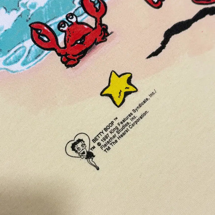 [BUNJANG] 90s Betty Boop California T-Shirt / 90s 베티 붑 빈티지 캘리포니아 티셔츠 Made in USA