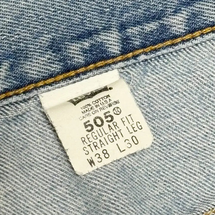 [BUNJANG] 00s 빈티지 리바이스 505 데님 (실36x30) Made in USA / 00s 빈티지 리바이스 505 데님 (실36x30) Made in USA