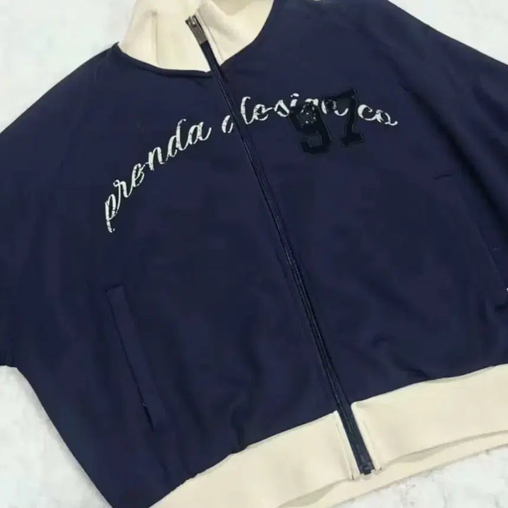 [BUNJANG] Lace Track Point Navy Jersey / [10% 할인특가] 레이스 트랙 포인트 네이비 져지