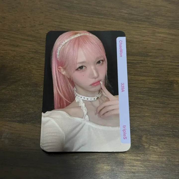[BUNJANG] tripleS Chaewon Concert Object BB339 / 트리플에스 채원 콘서트 오브젝트 BB339