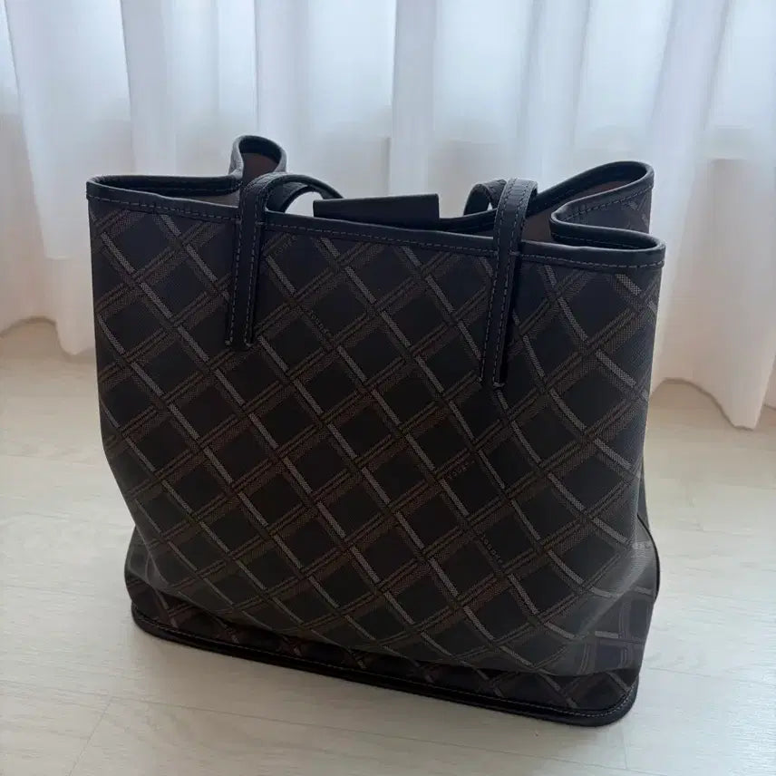 [BUNJANG] Rouge &amp; Lounge Brown Shopper Tote Bag / 루즈앤라운지 브라운 쇼퍼백 토트백 가방