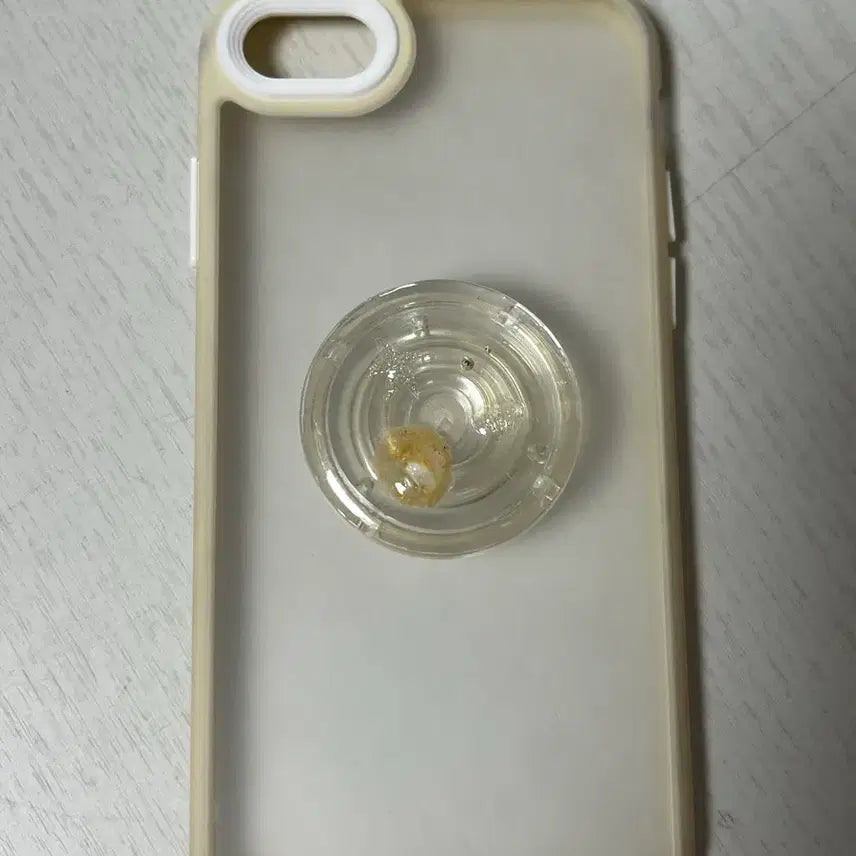[BUNJANG] iPhone 7/8/SE2 Semi-Transparent Grip Tok Case / 아이폰 7/8/SE2 반투명 그립톡 케이스