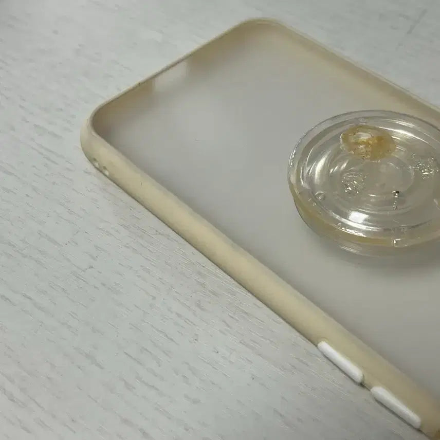 [BUNJANG] iPhone 7/8/SE2 Semi-Transparent Grip Tok Case / 아이폰 7/8/SE2 반투명 그립톡 케이스