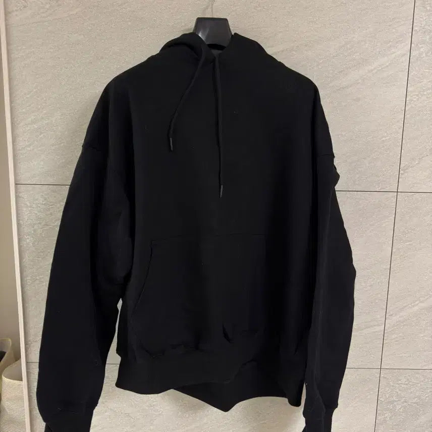 [BUNJANG] eql Basic Black Hoodie XL / [새제품] eql 무지 블랙 후드티 xl